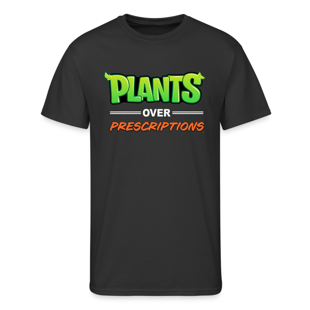 Plants Over Prescriptions Unisex Workout t-shirt - black