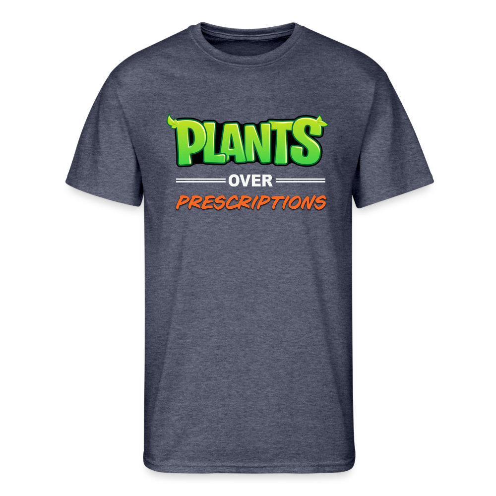 Plants Over Prescriptions Unisex Workout t-shirt - navy heather