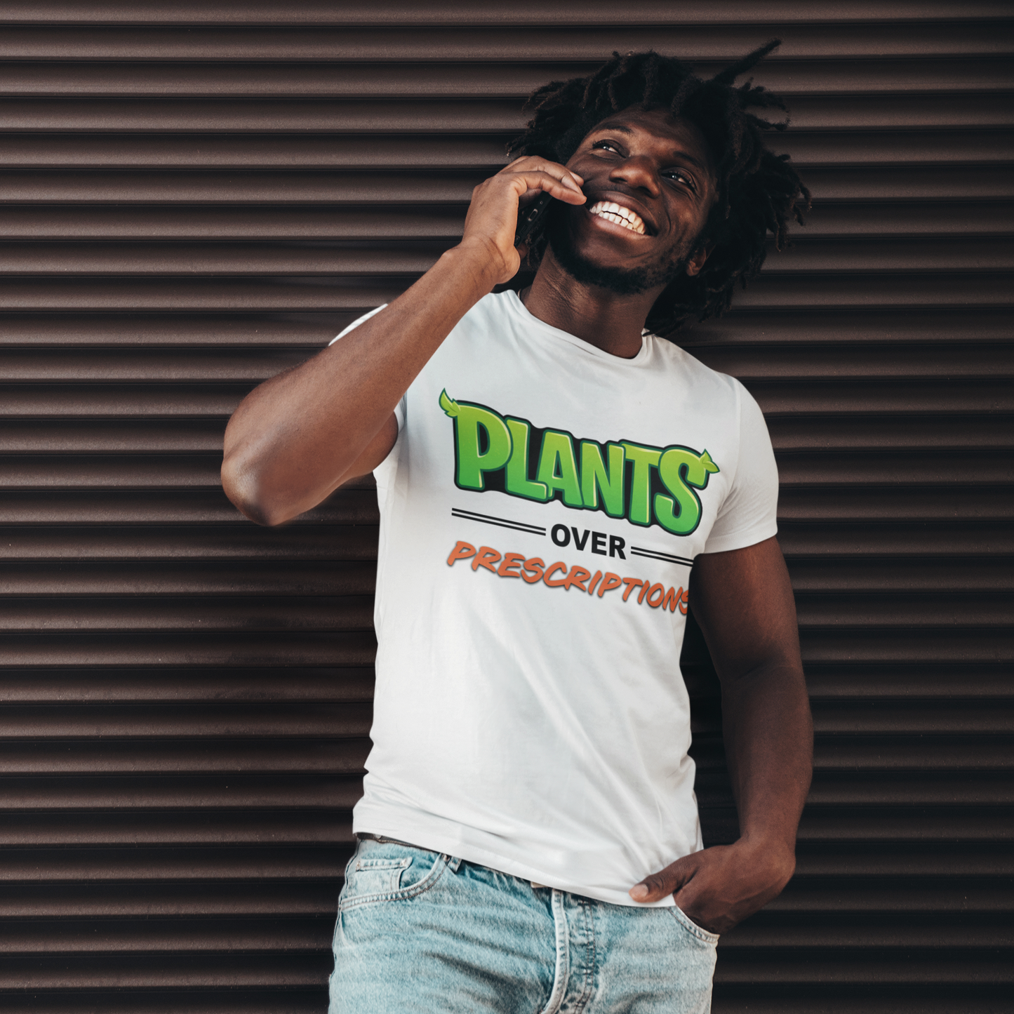 Plants Over Prescriptions T-Shirt (white)