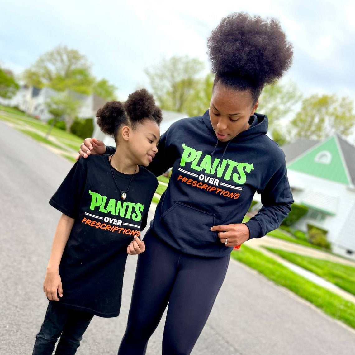 Plants Over Prescriptions Hoodie (black)
