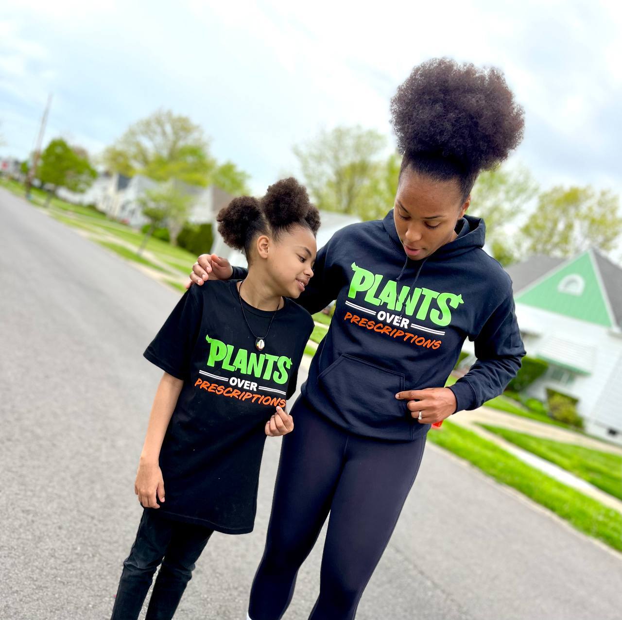 Plants Over Prescriptions T-Shirt (black)