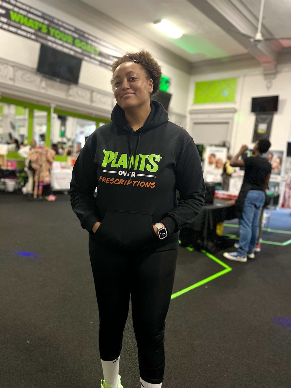 Plants Over Prescriptions Hoodie (black)
