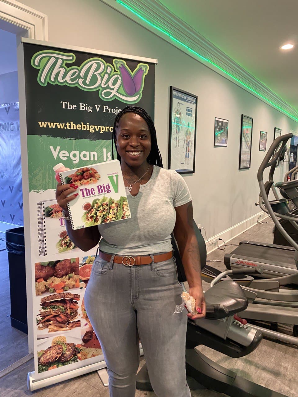 The Big V: A cookbook for the aspiring vegan (Hard Copy)