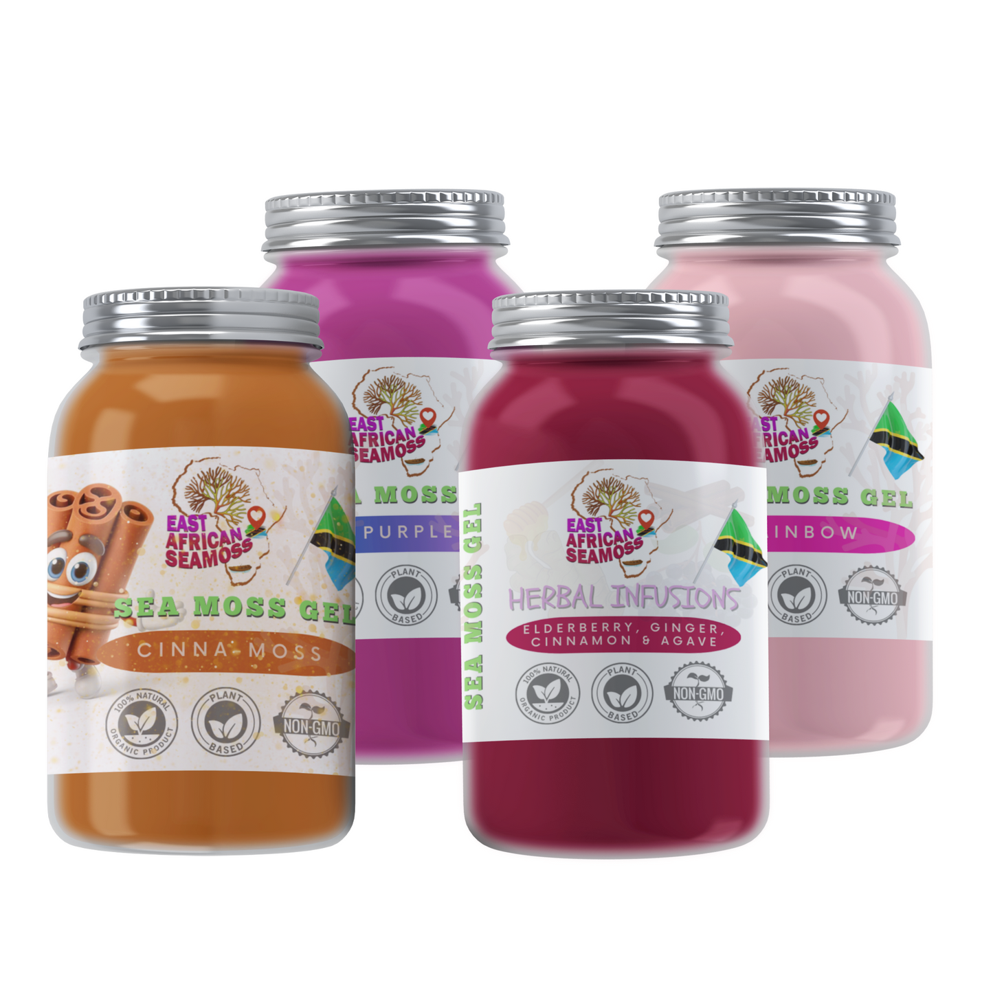 VARIETY PACK (Rainbow, Purple, Cinna-Moss & Elderberry/Ginger)