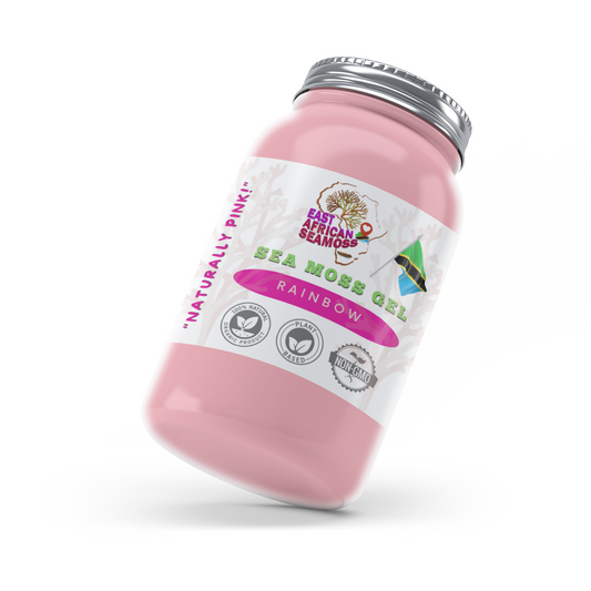 RAINBOW East African Sea Moss Gel (16oz jar)