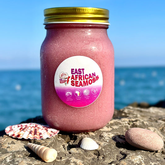 East African PURPLE Sea Moss Gel (16oz jar)
