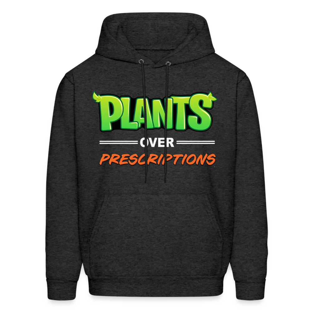 Plants Over Prescriptions Hoodie (unisex black) - charcoal grey