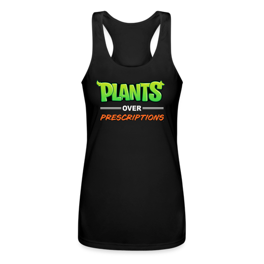Plants Over Prescriptions Tank Top - black