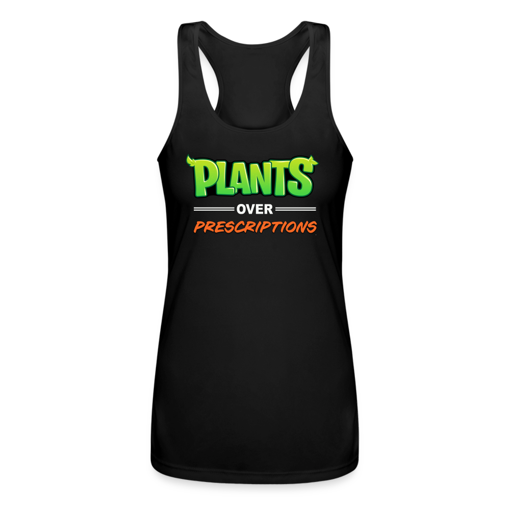 Plants Over Prescriptions Tank Top - black
